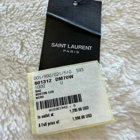 Saint Laurent Black Boston shoulder bag - Picture 2 of 14